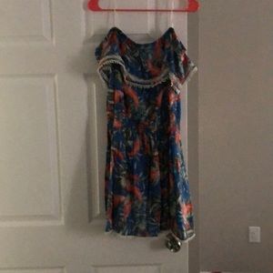 Summer dress off shoulder